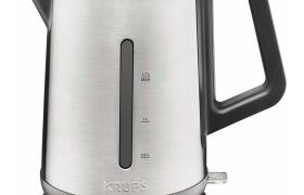 Krups bouilloire électrique de 1,7L sans fil 2400W gris noir