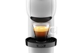KRUPS Genio S Blanc Machine à Café Cafetière Fonction XL Intuitive Boissons Froides ou Chaudes Mode Eco Témoin Détartrage KP2401P0