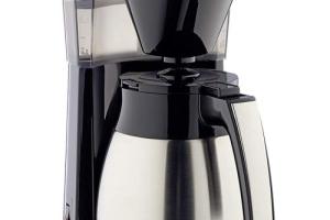 Cafetière filtre Melitta Easy Top Therm Steel 1050 W Noir