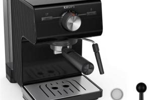 Krups Authentic XP381810 - Machine à café - 15 bar - noir