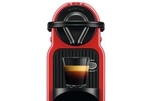 KRUPS NESPRESSO YY1531FD Inissia Machine expresso à capsules, Pression 19 bars, Rouge rubis