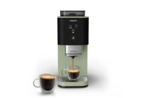 Machine à café à grain Krups SA401LE0 Coffee Crush Vert Machine à café à grain Krups SA401LE0 Coffee Crush Vert