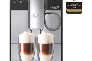 Melitta Latticia One Touch Machine à Café à Grains avec Broyeur Argent 1450W Réservoir 1 5 L Automatique Melitta Latticia One Touch Machine à Café à Grains avec Broyeur Argent 1450W Réservoir 1 5 L Automatique