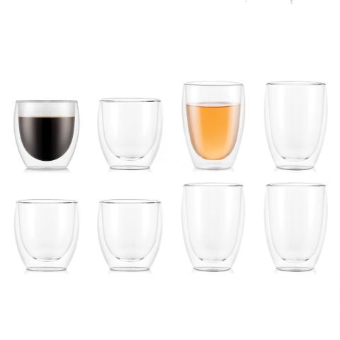 8 verres double paroi Pavina K4558-10