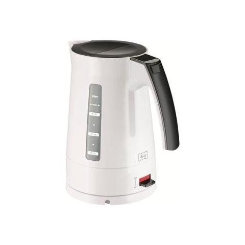 Bouilloire Melitta Enjoy Aqua 100301 bk/rd - 17 L - Noir/Rouge - 2400 W - Base 360 sans fil Bouilloire Melitta Enjoy Aqua 100301 bk/rd - 17 L - Noir/Rouge - 2400 W - Base 360 sans fil