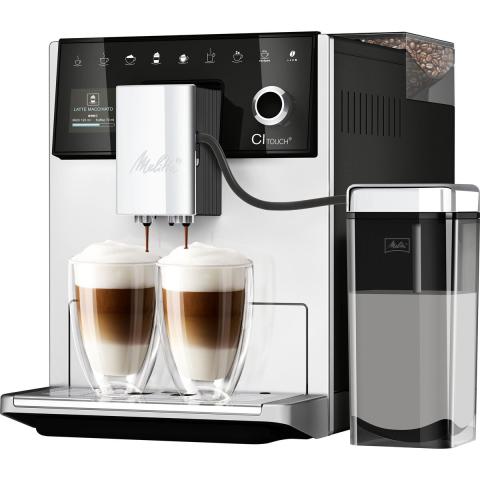 La cafetière superautomatique Melitta F630-111 Silver 1000 W 1400 W 1,8 L La cafetière superautomatique Melitta F630-111 Silver 1000 W 1400 W 1,8 L