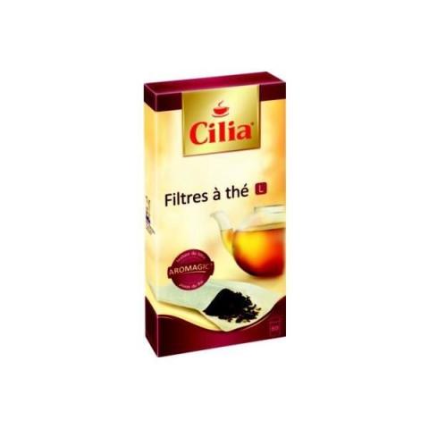 Filtre à thé - MELITTA - CILIA - Taille L - Jetable - Papier - Plus de 15 tasses