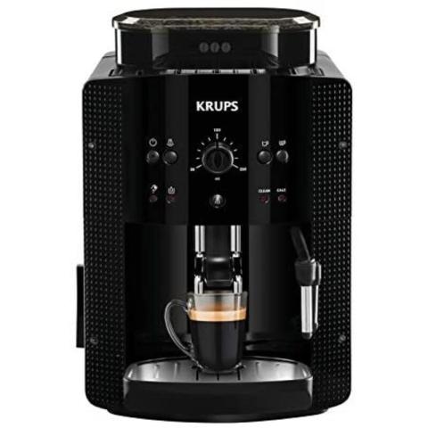 Krups EA81R8 Essential Machine à café super-automatique, pression de 15 bar, moulin à café conique en métal, avec sélection de la quantité et de la Krups EA81R8 Essential Machine à café super-automatique, pression de 15 bar, moulin à café conique en métal, avec sélection de la quantité et de la