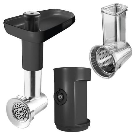 Krups XF640410 Perfect Box Tête Hachoir/2 Grilles/Râpeur Eminceur/4 Cônes Krups XF640410 Perfect Box Tête Hachoir/2 Grilles/Râpeur Eminceur/4 Cônes