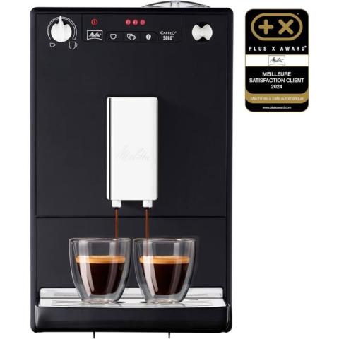 Melitta Solo E950-201 Machine à café à grains automatique 1400W Réservoir 1 2 L Noir Melitta Solo E950-201 Machine à café à grains automatique 1400W Réservoir 1 2 L Noir