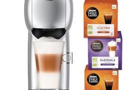 Cafetière à dosette Krups Nescafé Dolce Gusto Genio S Touch Coffret Cadeau YY4586FD 1500 W Gris Cafetière à dosette Krups Nescafé Dolce Gusto Genio S Touch Coffret Cadeau YY4586FD 1500 W Gris