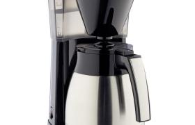Cafétière filtre MELITTA Easy Top Therm II Steel - Noir - Capacité 10 tasses (1,25 L) - Porte-filtre compatible lave-vaisselle