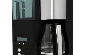 Cafetière filtre Optima Timer 100801BK