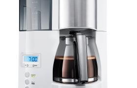 Cafetière filtre Optima Timer 100801WH