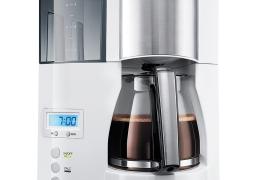 Cafetière filtre Optima Timer 100801WH