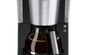 CAFETIÈRE LOOK IV DELUXE NOIR-ACIER BROSSE