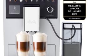 Expresso Broyeur F630-201 latte select argent