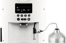 Expresso avec broyeur Krups Essential Blanche EA816170R reconditionné Expresso avec broyeur Krups Essential Blanche EA816170R reconditionné