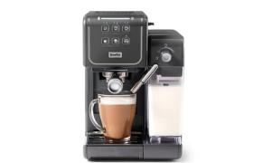 Expresso combiné cafetière BREVILLE Prima Latte III gris foncé VCF146X