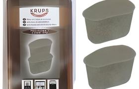 FILTRES x2 ANTI-CHLORE & ANTI-TARTRE POUR CAFETIÈRE KRUPS