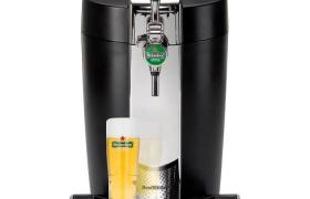 KRUPS BEERTENDER VB700800 Machine à bière pression, Tireuse à bière compatible avec fut 5L, Indicateur température et volume restant