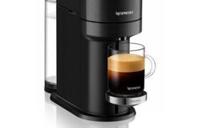 Krups Cafetière à dosette ou capsule Krups Nespresso Vertuo Next Premium Noire 1,1L Finitions Chromées YY4297FD