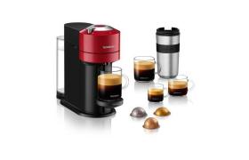 Krups - Cafetière à dosette ou capsule Nespresso Vertuo Next Rouge 1,1L YY4296FD - Noir
