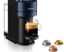 Krups Cafetière à dosette Nespresso Vertuo YY4974FD 1500 W Bleu navy - 3700342453768