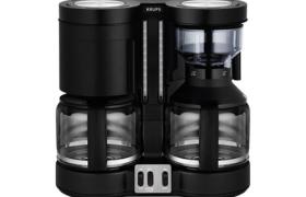 Krups Duothek Plus KM8508 - Cafetière avec machine à filtre - 20 tasses - noir