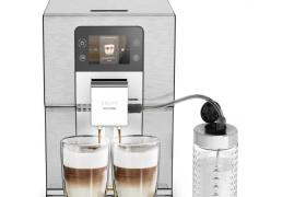KRUPS EA877D10 Intuition Experience+ Machine à café grains, 4 niveaux d'intensité, Personnalisable, Acier inoxydable brossé