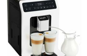 KRUPS EA890110 Evidence Machine a café a grain, Broyeur grain, Cafetiere Expresso Cappuccino Espresso, 2 tasses, Fabriqué en F