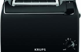 Krups grille pain avec 2 fentes 700W noir