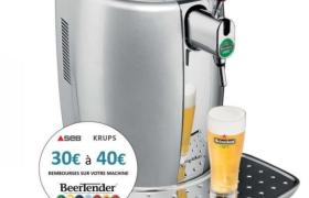 Krups Machine a Biere - Tireuse KRUPS BEERTENDER VB700E00 Loft Edition  pression, , Pompe a biere, Fût 5L, Indic. LED, Silver/Chr