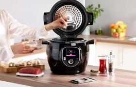 Krups Multicuiseur connecté de 4L 1600W gris noir