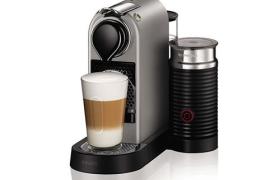 Krups Nespresso CitiZ & Milk XN 760B - Machine à café avec buse vapeur "Cappuccino" - 19 bar - argent