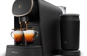 L'OR Barista LM8018/90 Machine à café à capsules Latte - Piano Noir L'OR Barista LM8018/90 Machine à café à capsules Latte - Piano Noir