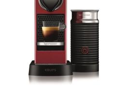 Machine expresso à capsules KRUPS NESPRESSO YY4116FD CITIZ & MILK - Rouge