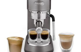 Machine à expresso DELONGHI dedica arte EC885.GY grey metallics
