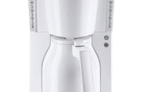 MELITTA 1011-11 Cafetière Look IV Therm Selection 1011-11 Blanc/Acier Brossé