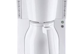MELITTA 1011-11 Cafetière Look IV Therm Selection 1011-11 Blanc/Acier Brossé