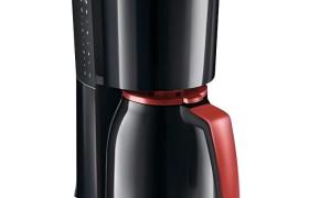 MELITTA 1017-10  Cafetière filtre avec verseuse isotherme Enjoy II Therm - Noir et Rouge