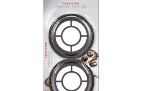 Melitta 2 Dosettes Permanentes Rechargeables, Adapté aux Machines Senseo, Noir