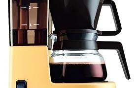 Melitta Aromaboy, Marron, 1015-03, Cafetière Filtre Compacte Avec Verseuse en Verre, Pour 2 Tasses de Café