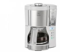 Melitta Cafetière filtre Melitta Look V Timer 1025 07 Blanc Acier Brossé