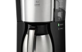 MELITTA Cafétière Look V Therm Perfection 1025-16 Noir/Acier Brossé
