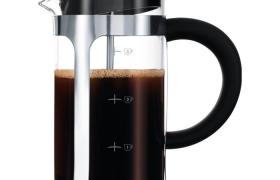 MELITTA Cafetière à piston Micro-Ondable Premium en verre et inox 3 tasses MELITTA Cafetière à piston Micro-Ondable Premium en verre et inox 3 tasses