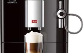 Melitta Machine à Café et Boissons Chaudes Automatique, Auto Cappucinatore, Fonction One Touch, My Bean Select, Caffeo Varianza CS, Noir, F55/0-102