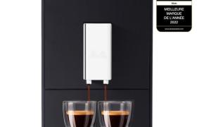 Melitta - Machine à Café à Grain Solo® Noire - Machine Expresso Automatique Broyeur à Grains avec Système d'Extraction Arômes