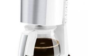 Melitta MELITTA 1017-03 Cafetiere Enjoy Top Glass Blanc/Acier brossé 1017-03