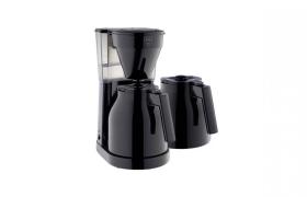 Melitta MELITTA Easy Therm II - Cafetiere filtre 1L - 1050 W + 2eme verseuse - Noir